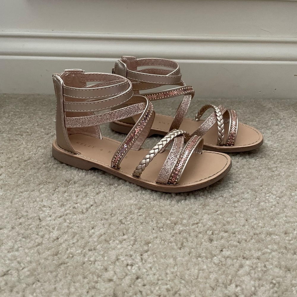 Girls gladiator sandals
